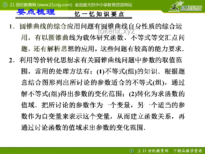 【高考最后十课】高效攻克圆锥曲线小题！2025高考冲刺必备策略